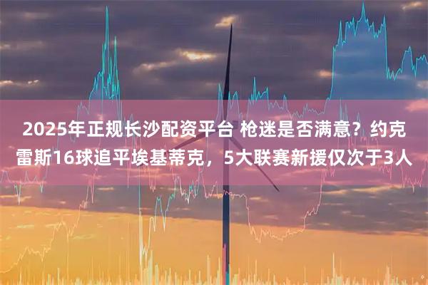 2025年正规长沙配资平台 枪迷是否满意？约克雷斯16球追平埃基蒂克，5大联赛新援仅次于3人